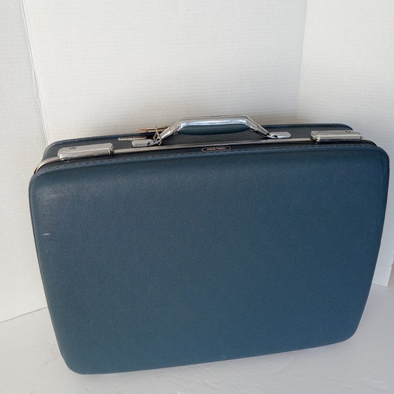 American Tourister Tiara Suitcase, Vintage Blue T… - image 5