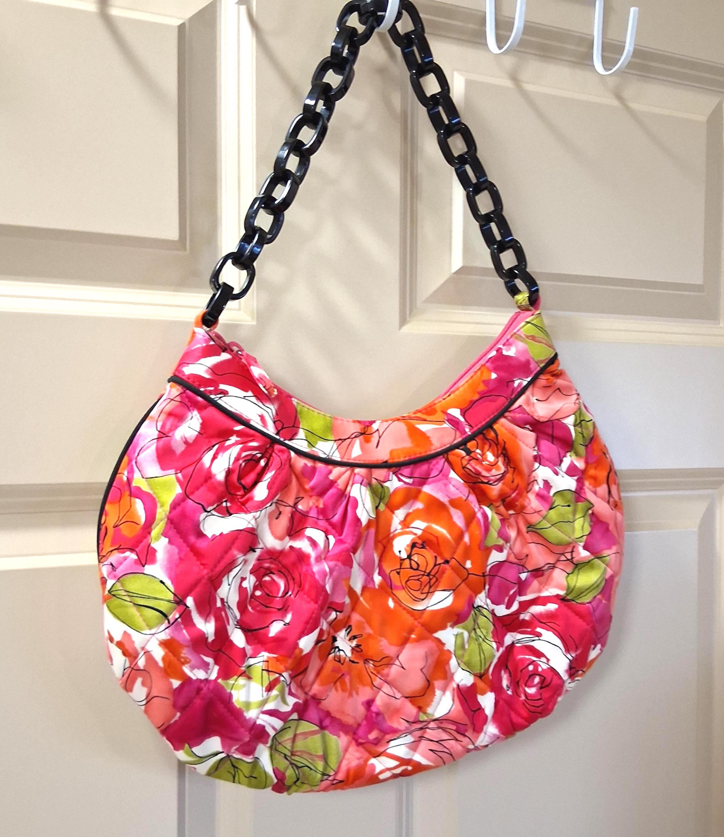 Vera Bradley Black With Roses - Etsy