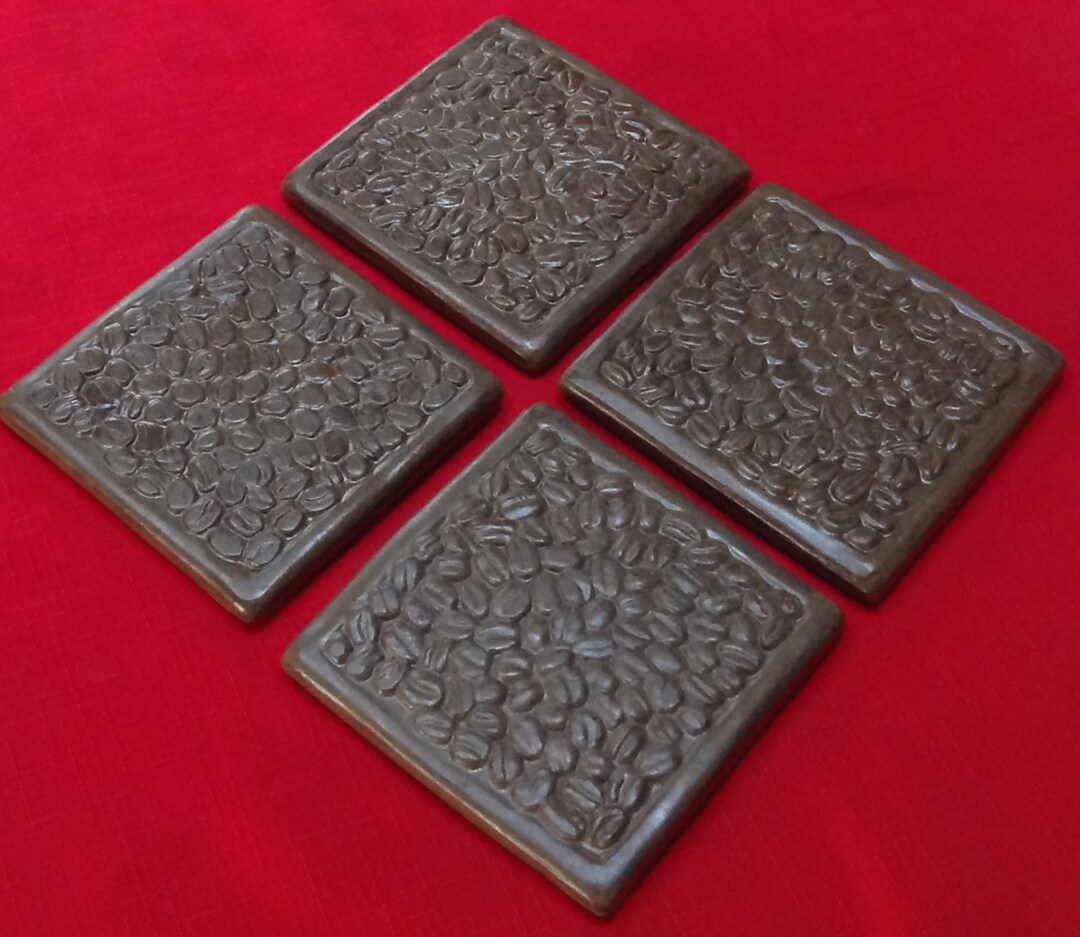 4 Coffee Coasters,java Frost Coasters Christmas or Housewarming Gift - Etsy