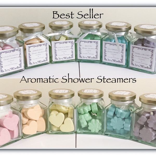 Aromatic Shower Steamers, Spa Set, For Her, Shower Melts, Shower Bombs, Spa Gift, Ladies Gift Set, Birthday,