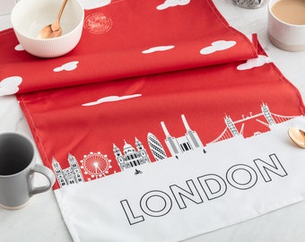 London Skyline Tea Towel