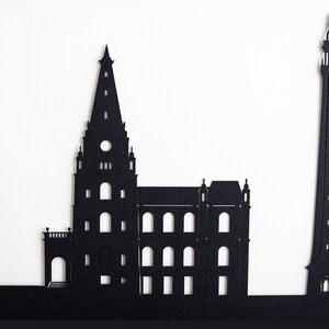 Halifax Skyline Silhouette Papercut Art image 4