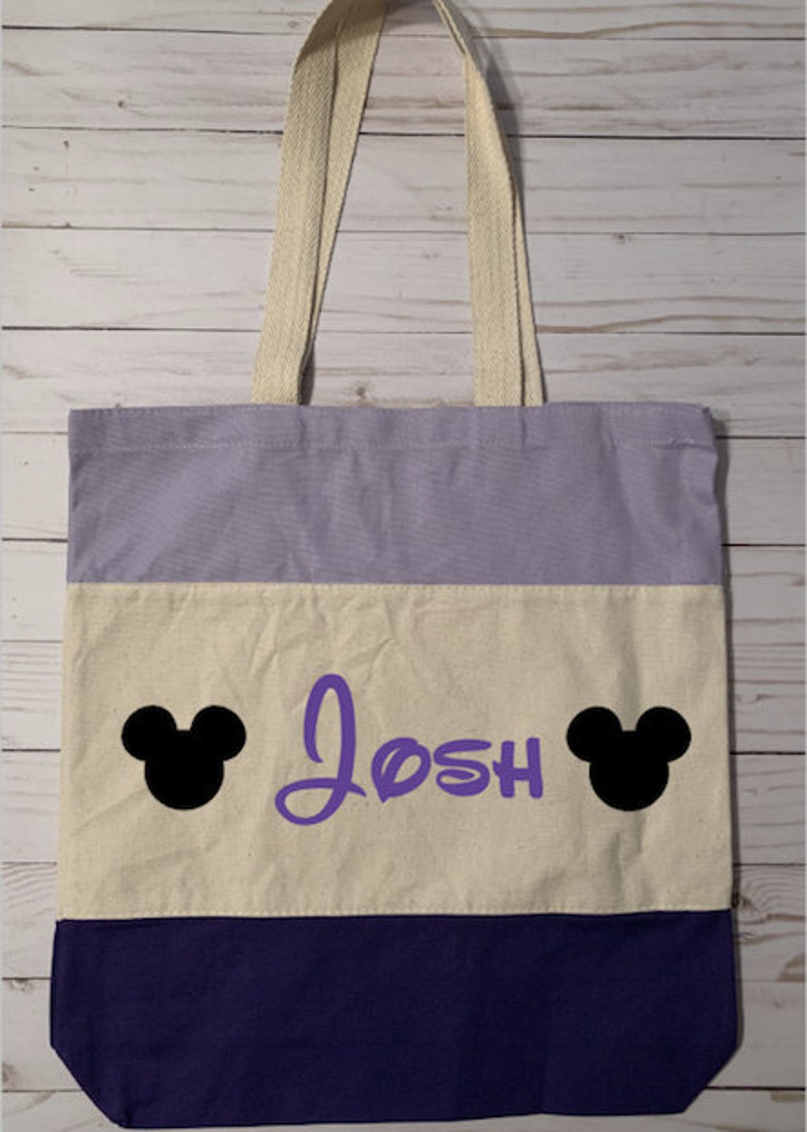 Disney Tote Personalized Tote Kids Disney Bag Disney Bag Etsy