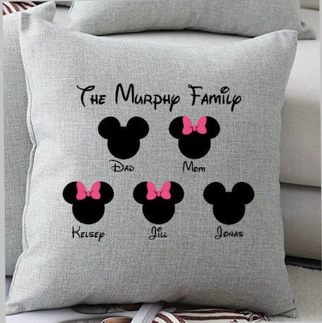 Disney Pillow, Disney Home, Disney Castle, Housewarming, Disney Lover,  Disney Farmhouse, Disney Decor, Disney Home Pillow, Home Decor