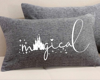 Disney Pillow | Magical Pillow | Pixie Dust Pillow | Disney Home Decor | Disney Home Pillow | Disney Magical | Disney Decor | Magical Pillow