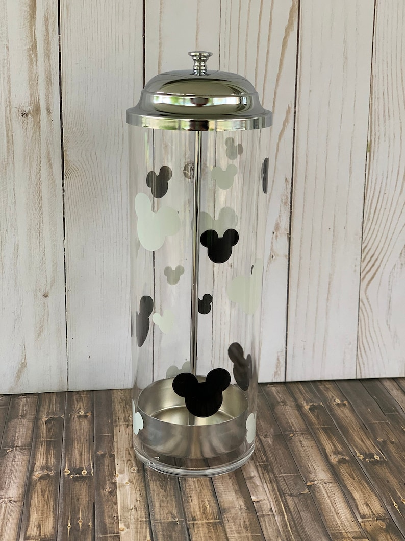Mickey Straw Dispenser Pencil Holder Custom Disney Straw Etsy
