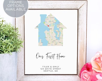 personalised House Warming Gift New Home Wooden First House Wedding LARGE