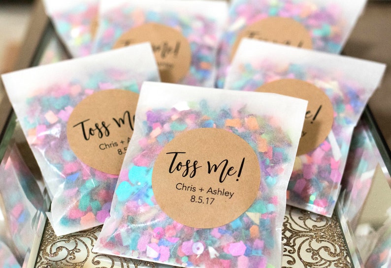 Wedding Confetti Wedding Confetti Bags Confetti Toss Etsy