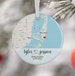 Engagement Ornament Gift, Map Ornament, Engagement Map, Personalized Engagement Gift for Couple, Engagement Ornament, Christmas (ENGAGED) 