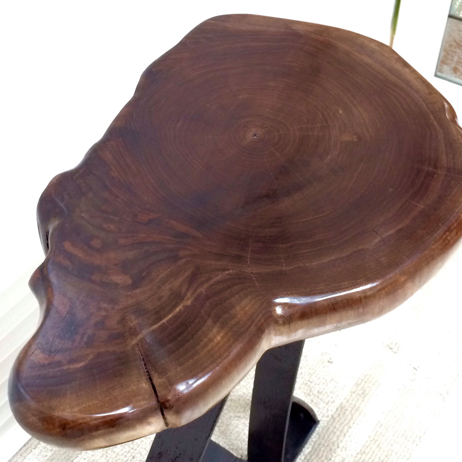 Urban Industrial Side Table, Accent Table Etsy