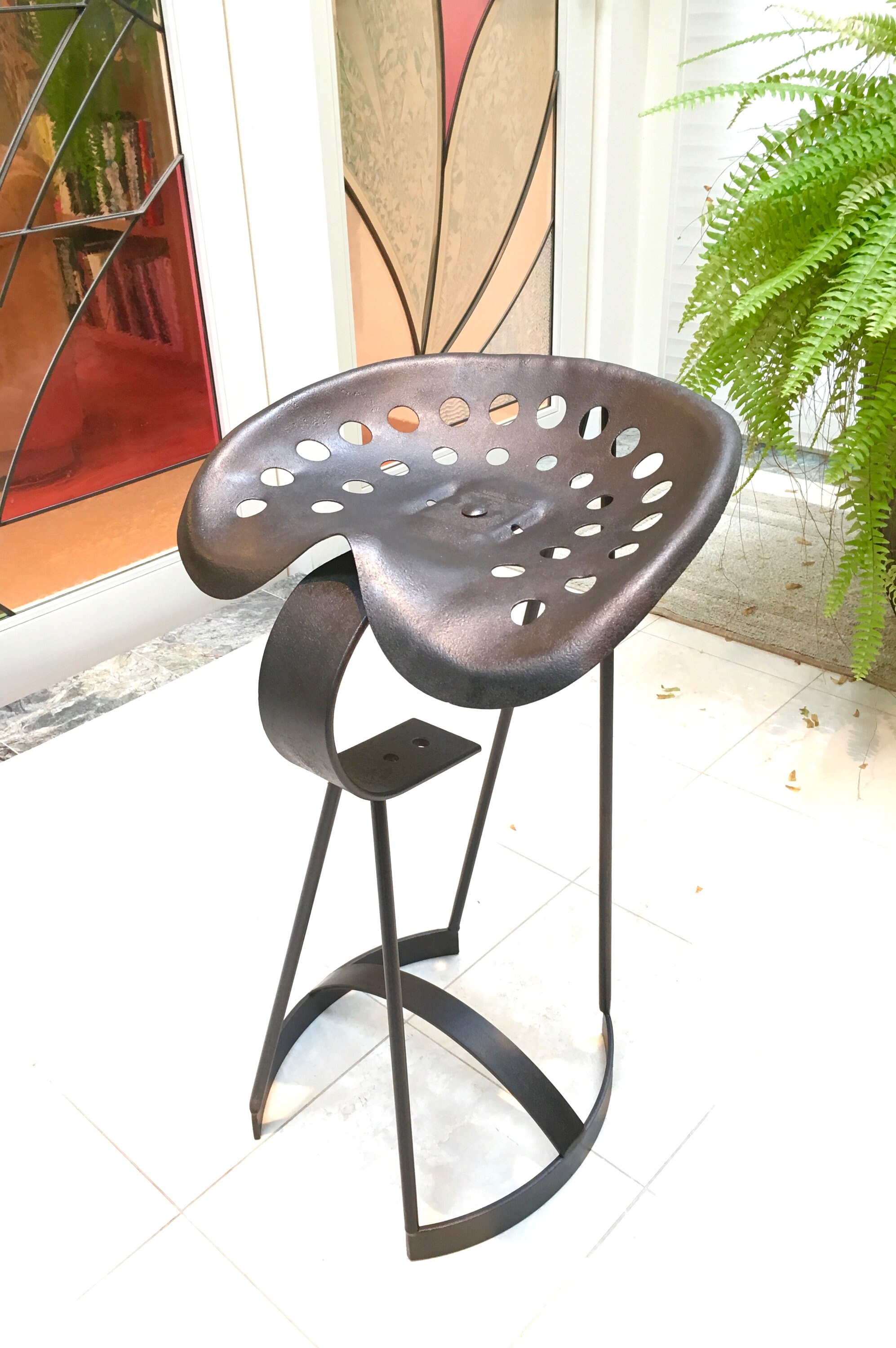 Tractorseat Bar Stool Etsy