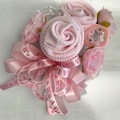 Baby Sock corsage, Mom to be shower,  Grandma to be shower, Handmade  corsage, Baby Shower gift, Keepsake