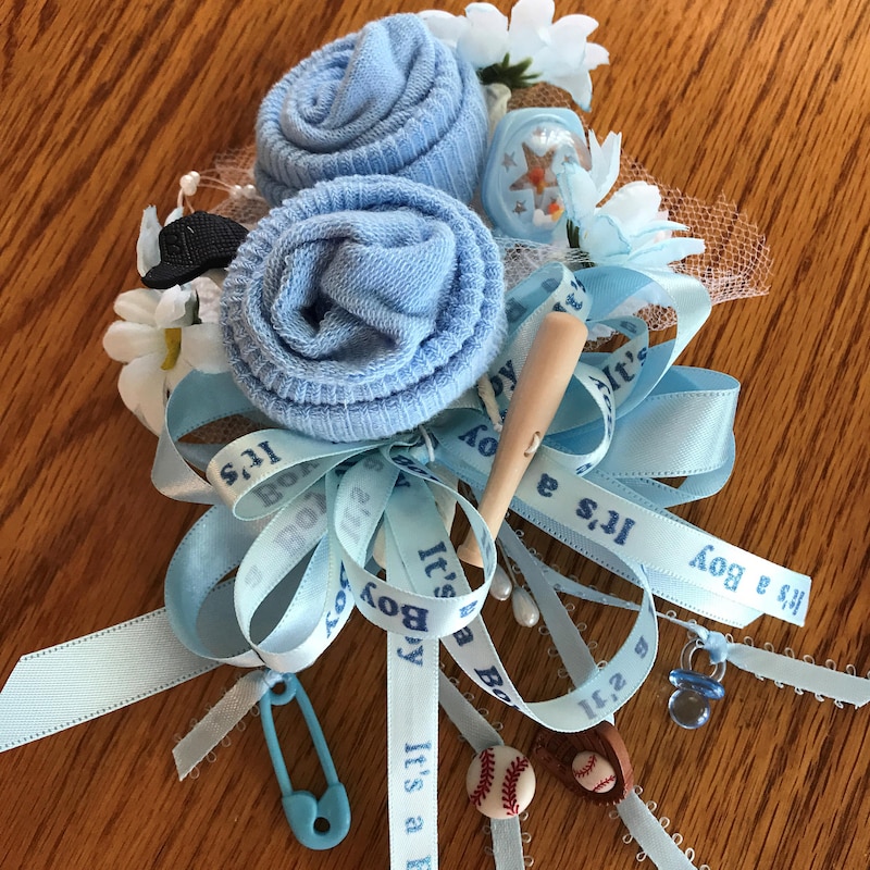 Baby Sock Corsage for Girl - Etsy