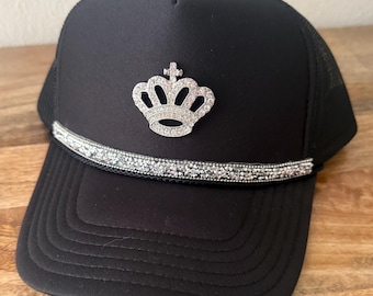 Crown trucker hat