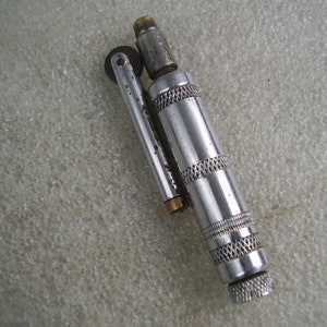WWI WW2 Brass Nickel plating Trench Art Lighter