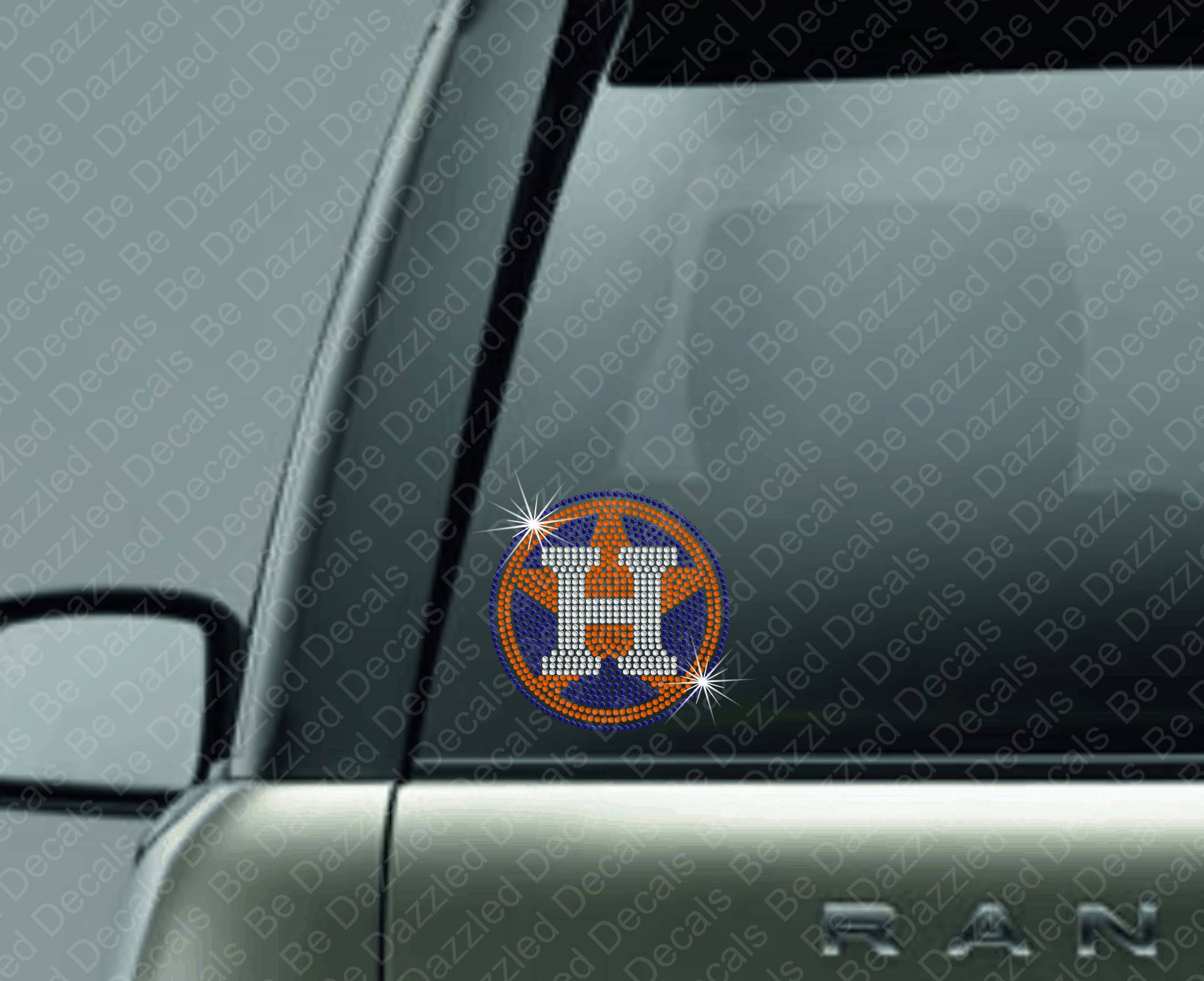 Houston Astros Logo (4.5 - 30) Vinyl Decal in Different colors & siz –  M&D Stickers