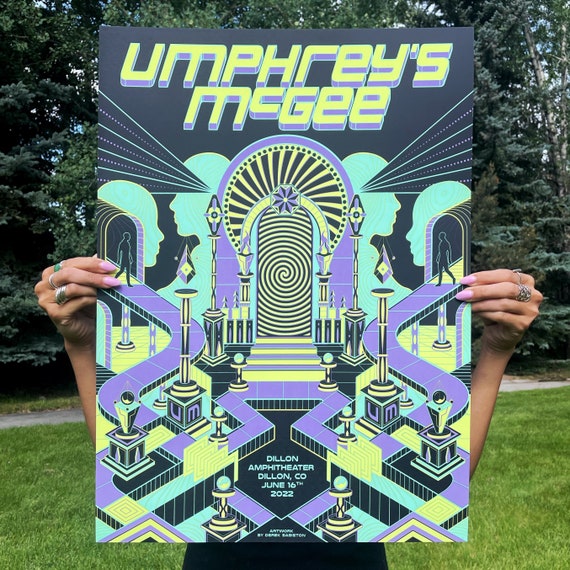 Umphrey’s McGee 2022 Dillon, CO Poster // Paper