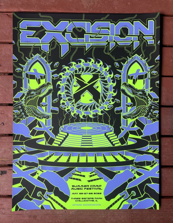 Excision Summer Camp 2023 Poster