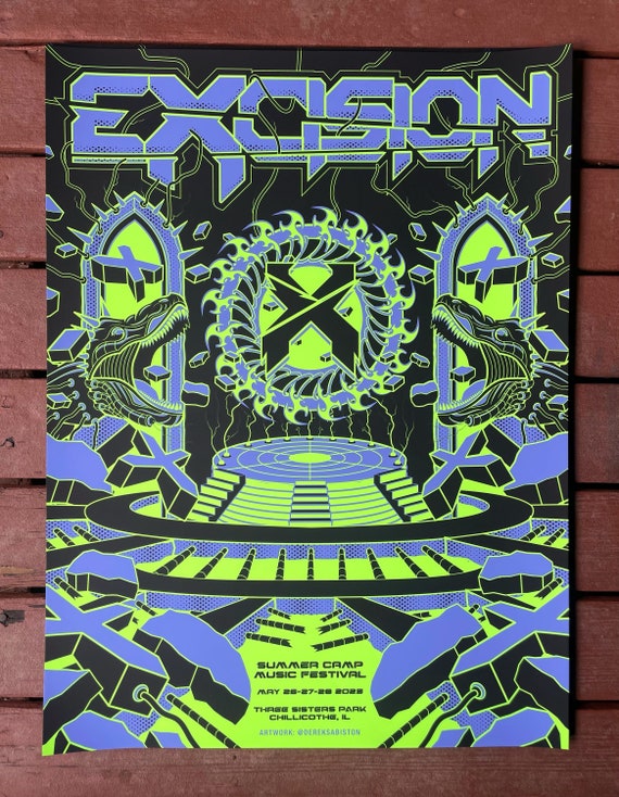 Excision Summer Camp 2023 Poster