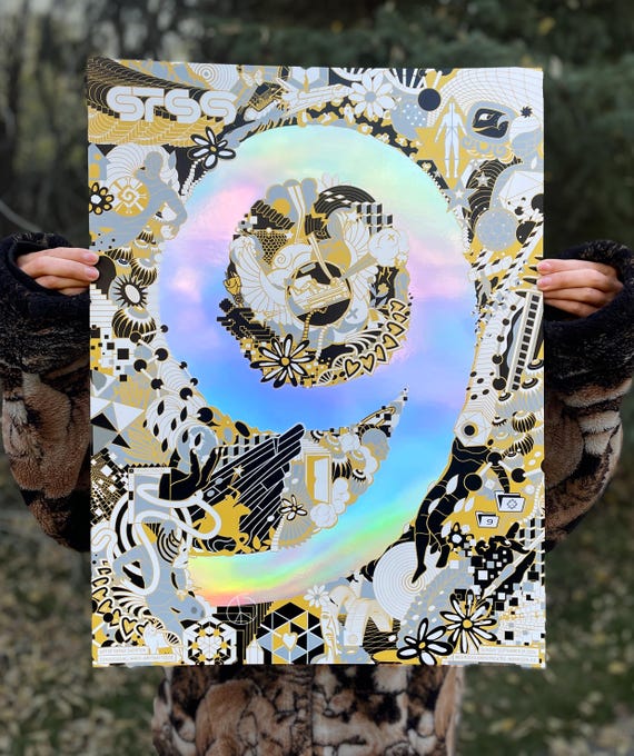 2024 STS9 Red Rocks Makeup Show 9/29 Conscious Alliance Silkscreen Print