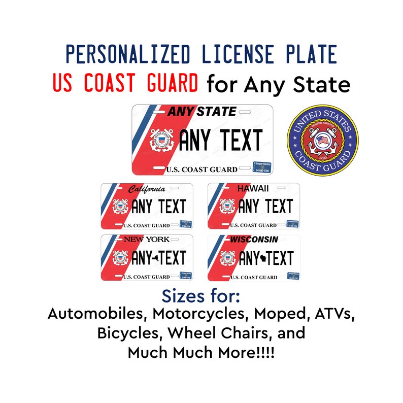 Louisiana 2014 License Plate Personalized Custom Car Bike Motorcycle Moped Tag
