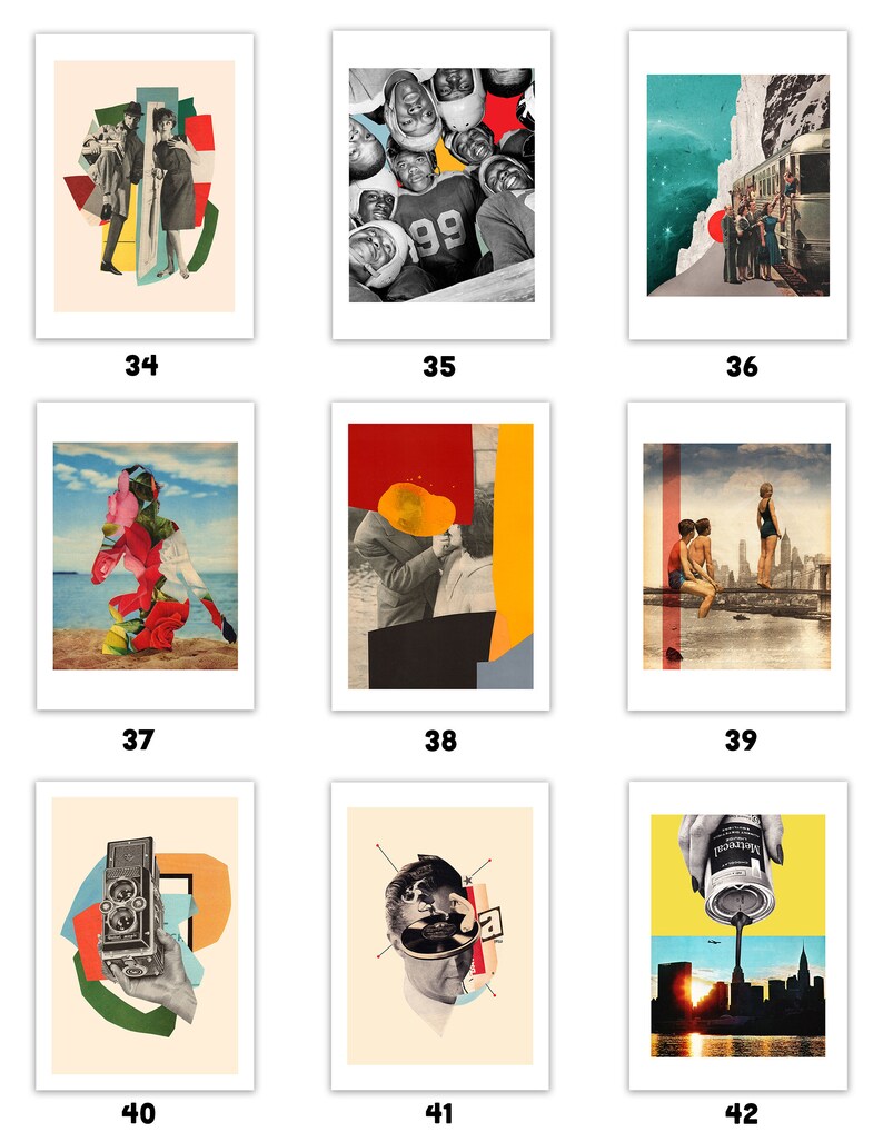 A4 or A3 format 2 Prints to choose from