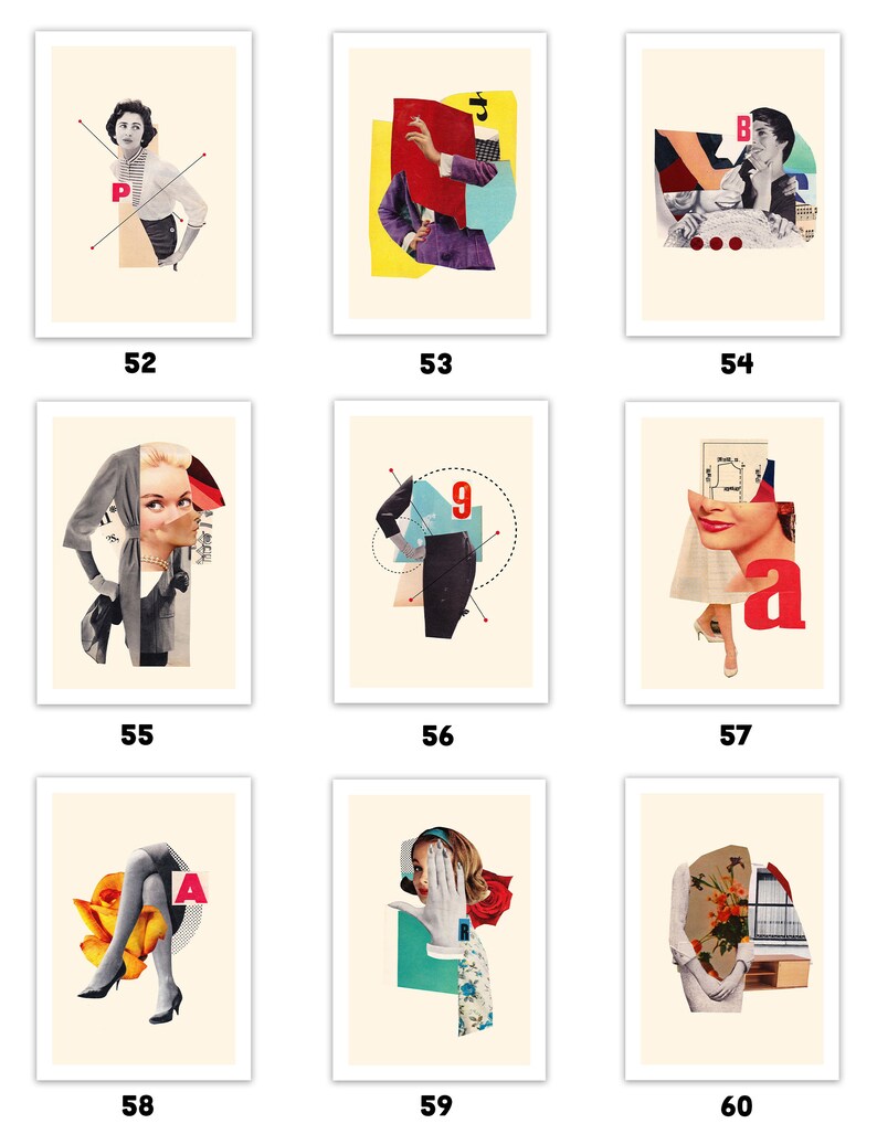 A4 or A3 format 2 Prints to choose from