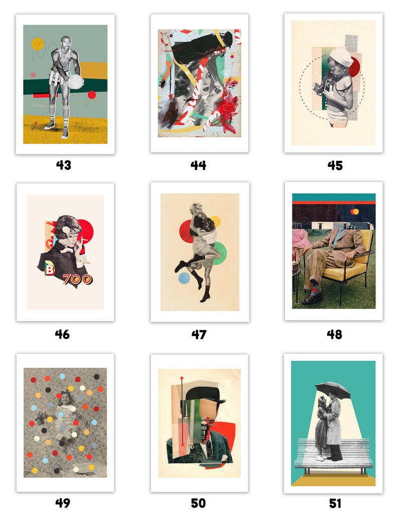 A4 or A3 format 2 Prints to choose from