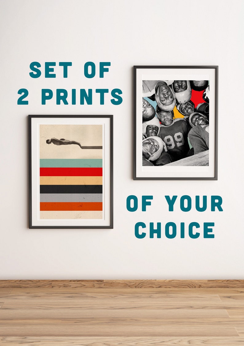 A4 or A3 format 2 Prints to choose from