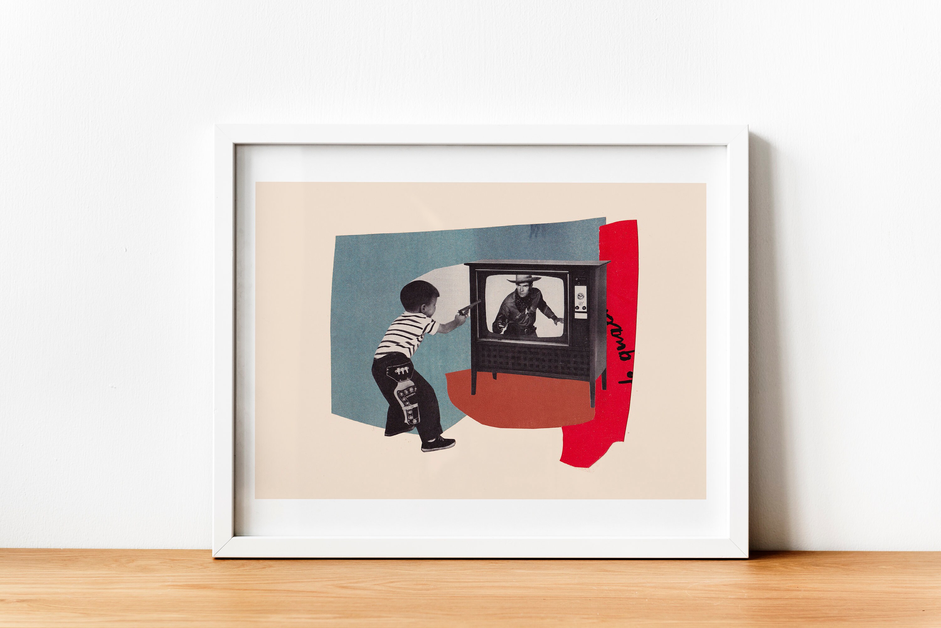 Tirage Signé Itchi Collages - Pan