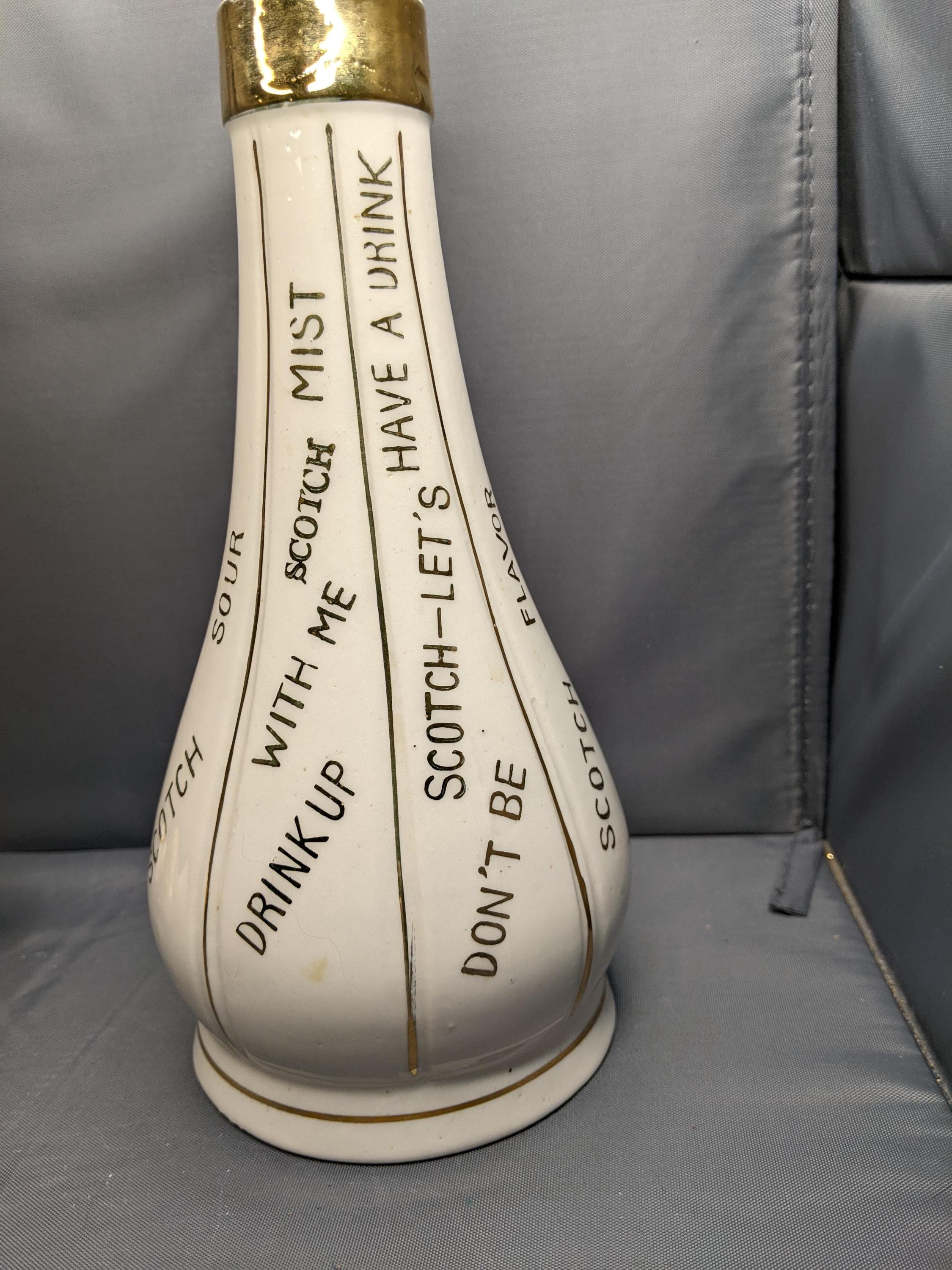 Holt Howard Musical Scotch Decanter Etsy