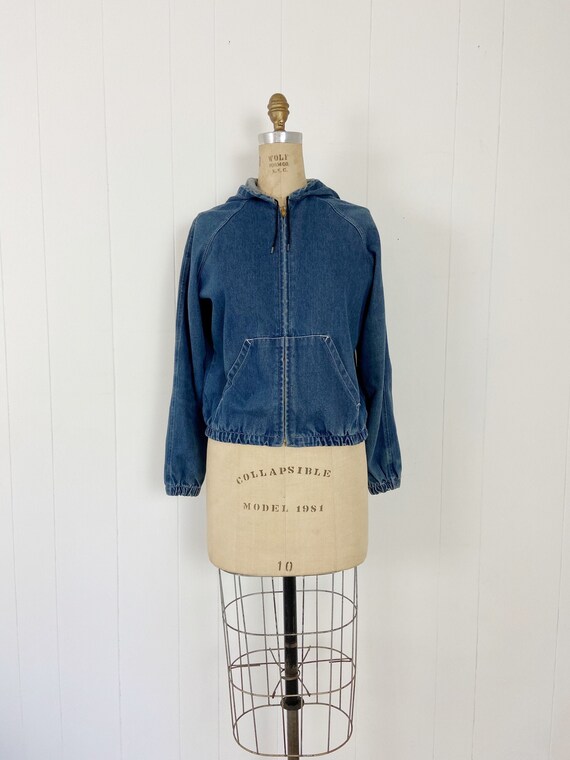 Rare! Vintage 70's GWG Zip~Up Hooded Denim Jacket