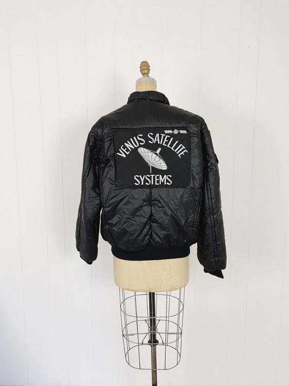 Vintage 80’s "Venus Satellite Systems" Nylon Bombe