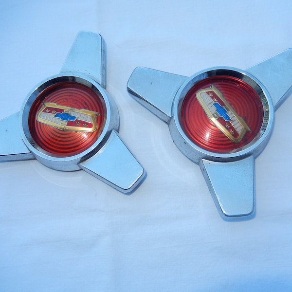 Chevy Hubcaps Etsy