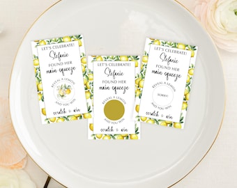 Set of 24 Bridal Shower Scratch Off Game Cards