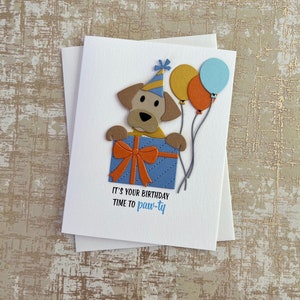 Customizable | Cute Golden Retriever | Pun | Birthday Card