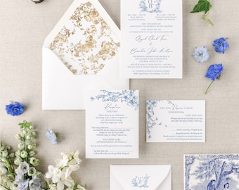 GISELE | Bilingual Vietnamese Wedding Invitation Suites