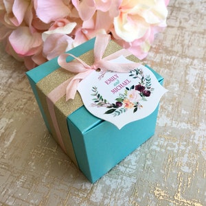 Customizable Favor Box | Available in 2 sizes (1.75" & 2.25") and variety of colors