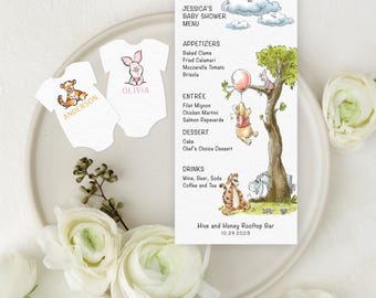Winnie the Pooh & Friends Menus