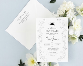 Printed Graduation Invitation