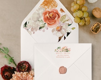 PAISLEE | Botanical Envelope Liner