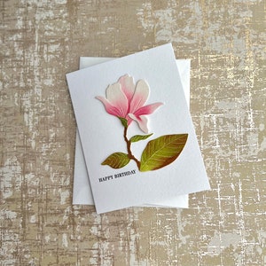 Magnolia Birthday, Thank You Card