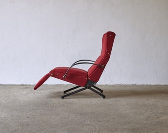 Original Osvaldo Borsani P40 Reclining Chair, Tecno, Italy, 1950s/60s
