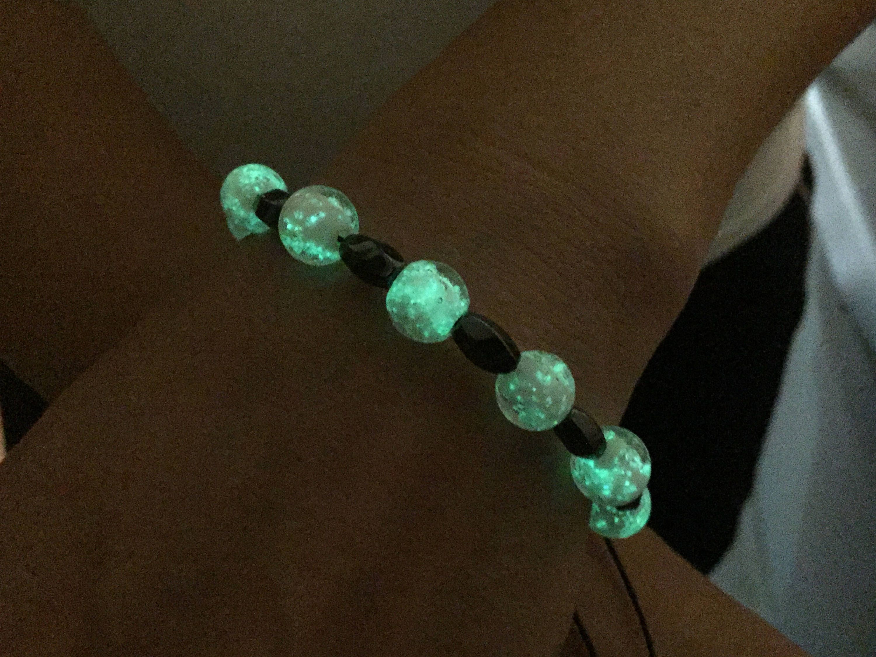 Glow in the Dark Bracelet Glow in the Dark Jewelry Gift | Etsy