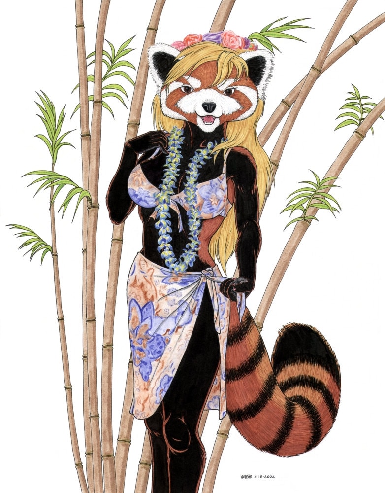 782px x 1000px - Furry Pinup - Etsy