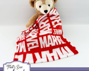 Marvelous Cuddly Fleece Blanket • Fits Any Plush or Doll • Ready to Ship