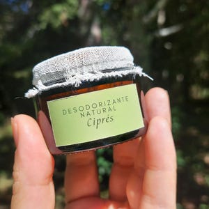 Natural Fridge & Drawer Deodorizer – With Essential Oils – Chemical-Free and Reusable