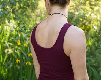 Classic Back Tank with Built-in Bra Love Light Yoga