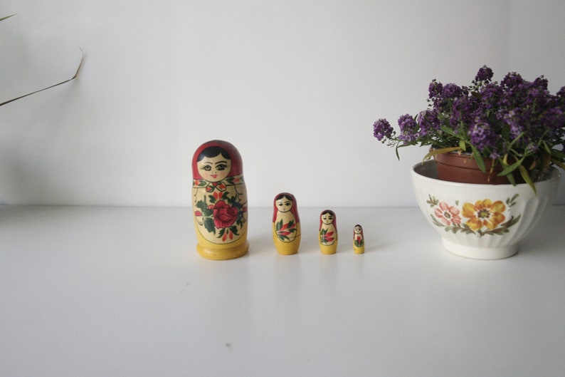 Russian matryoshkas, different matryoshkas, 4 dolls, matryoshka, Russian dolls, set 3 1 the big image 7