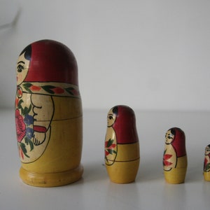 Russian matryoshkas, different matryoshkas, 4 dolls, matryoshka, Russian dolls, set 3 1 the big image 3